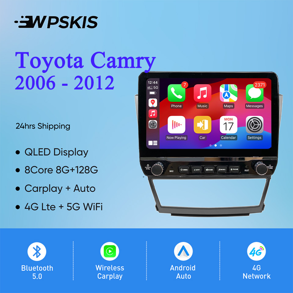Audio Music To Text - Araba Radyo Stereo Toyota Camry 2006-2011