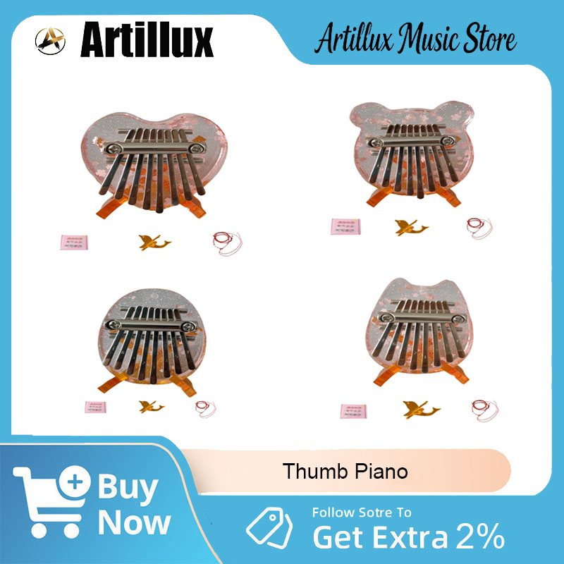 Kalimba Thumb Piano - Artillux Başparmak Piyano Yepyeni ve Yüksek