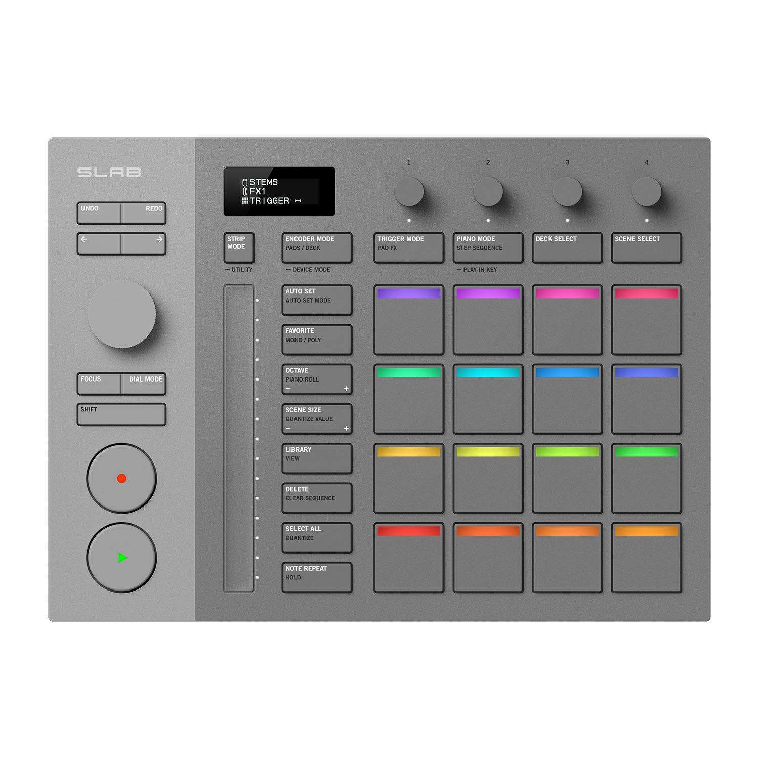 Midi Controller Pad - Pioneer AlphaTheta SLAB Serato Studio MIDI