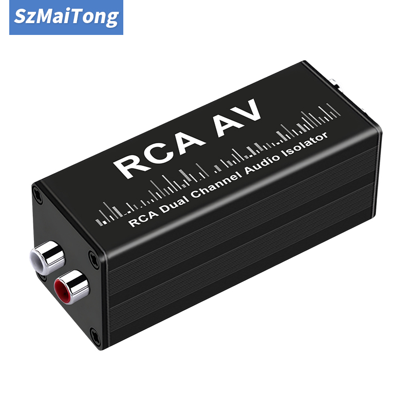 Audio Music Isolator - Yüksek Performanslı 2 Kanallı RCA Ses