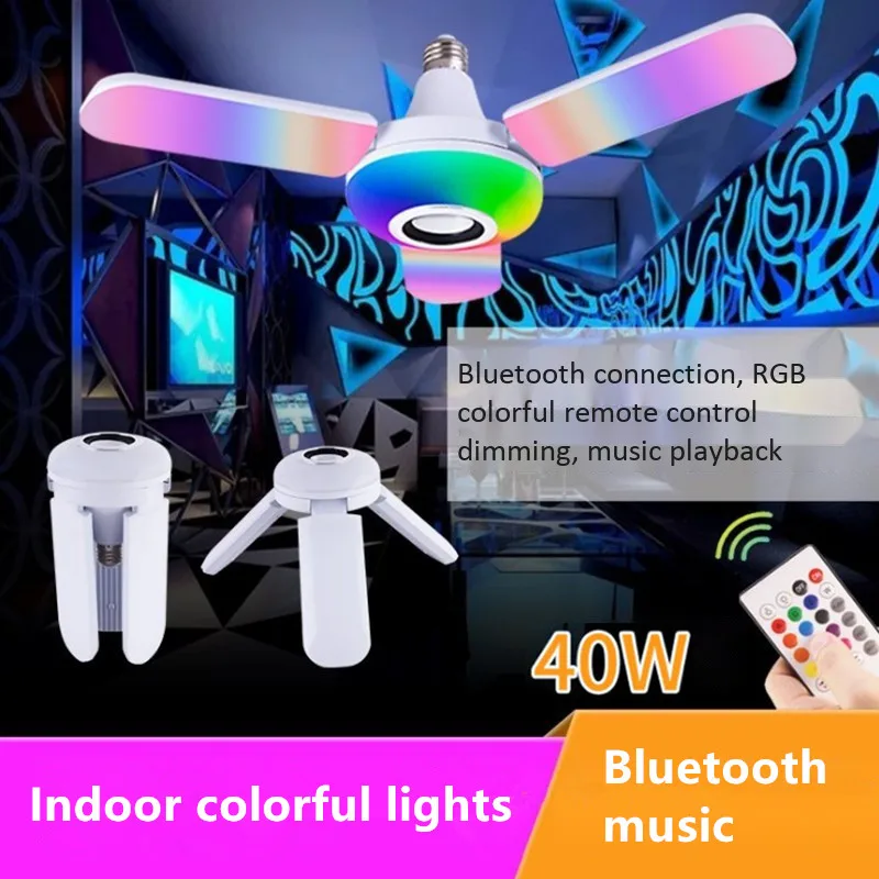 Audio Music Spotify - Bluetooth Müzik Işığı E27 Arayüzü Cep