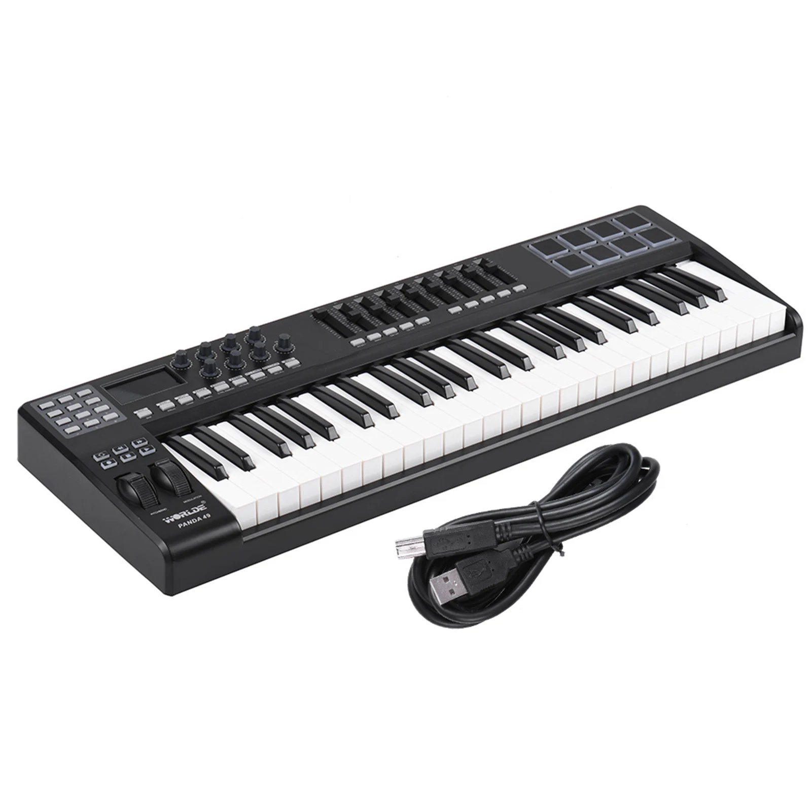 Midi Controller Pad - WORLDE PANDA49 Edu Paketi | 49