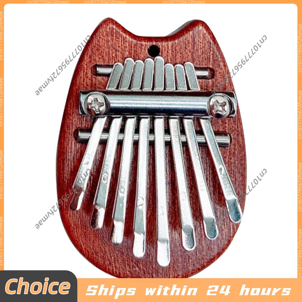 Kalimba Thumb Piano - 8 Tuşlu Mini Kalimba Ahşap Başparmak