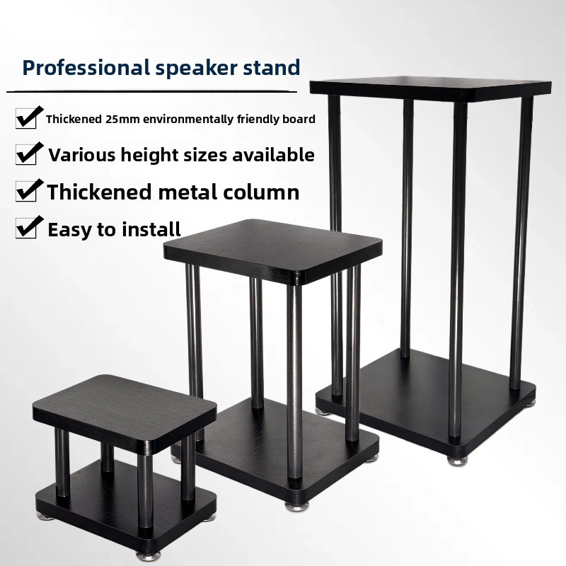 Speaker Stand Tripod - 1 adet Hoparlör Standı Masaüstü Taban