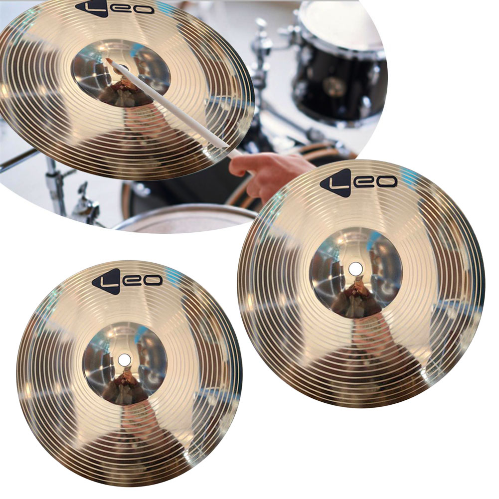 Cymbal Hi Hat - 8/10 inç Davul Pirinç Ziller Perküsyon