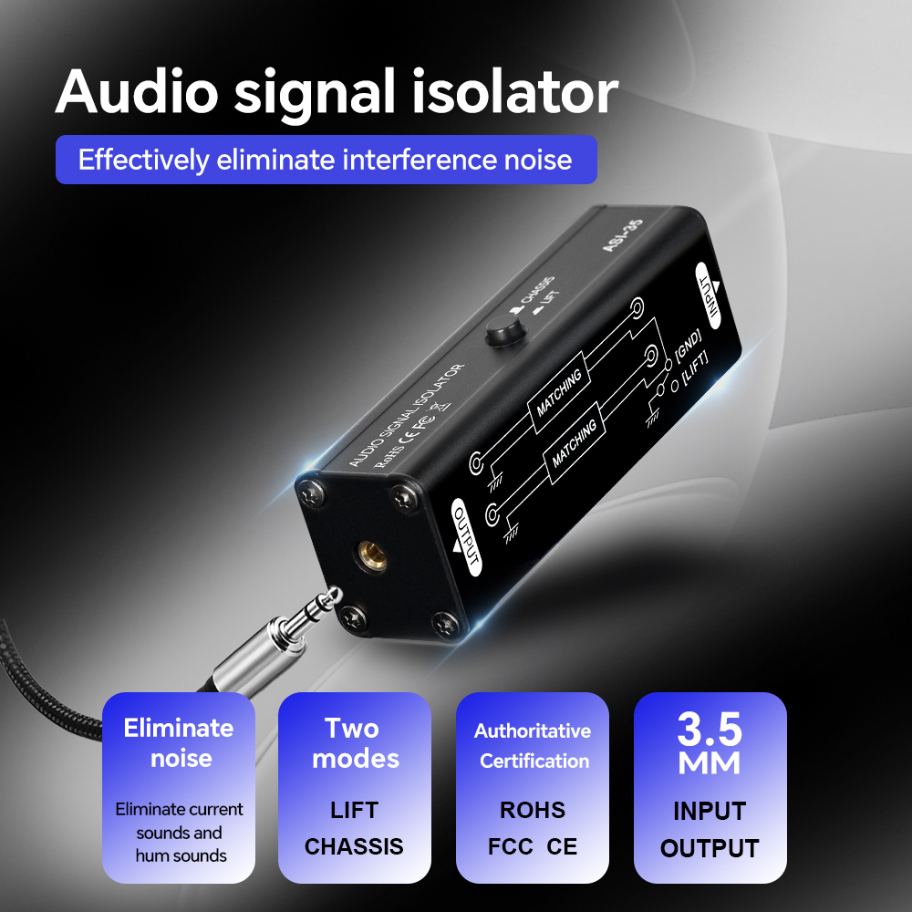 Audio Music Isolator - Profesyonel Hum Eliminator Ses Sinyali İzolatörü