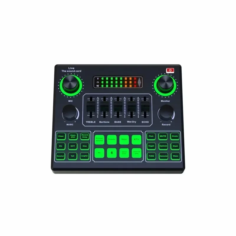 Audio Music Voice Changer - V9SJ Harici Ses Mikser Canlı Ses