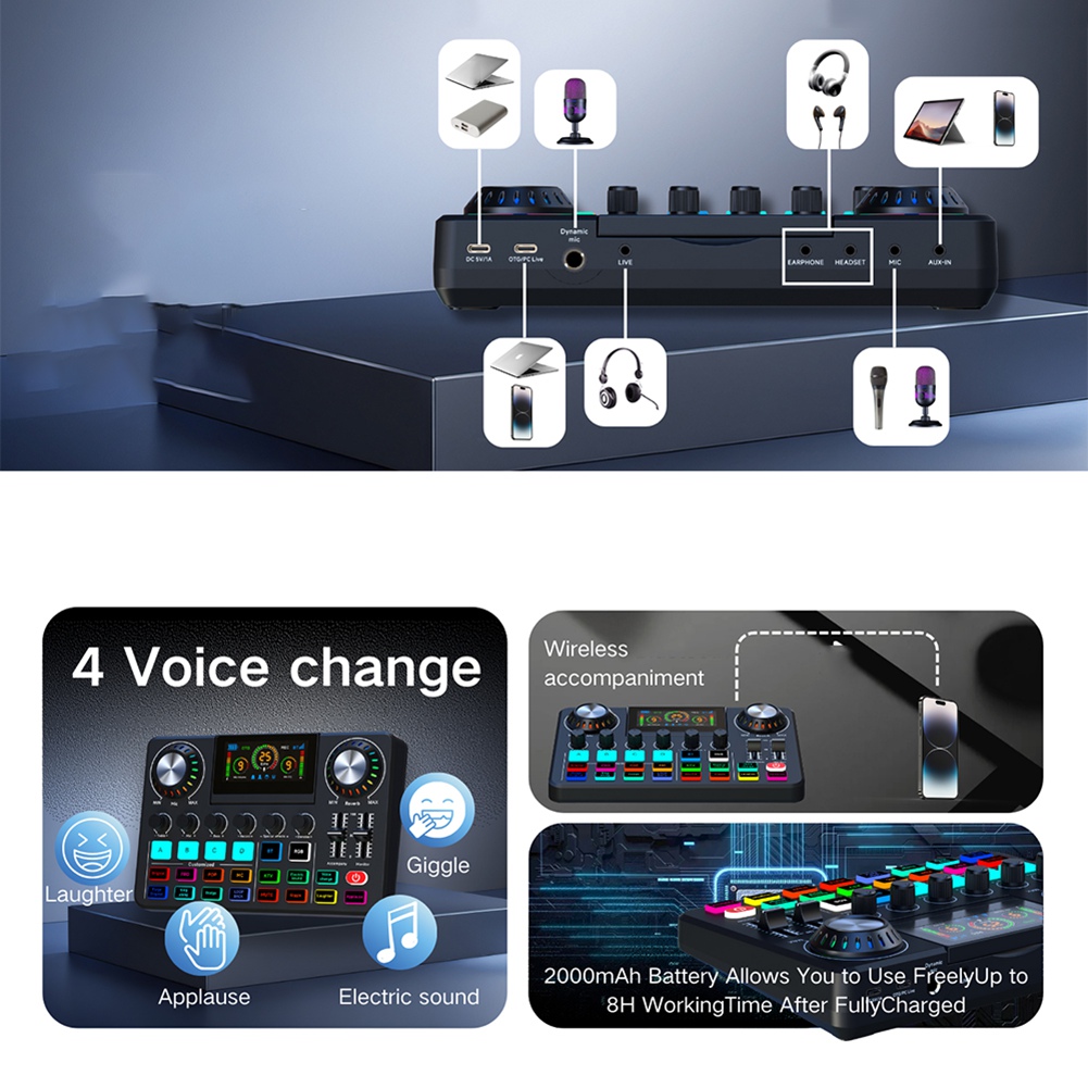 Audio Music Voice Changer - ABYA Ses Mikseri, DJ Mikser Efektleri