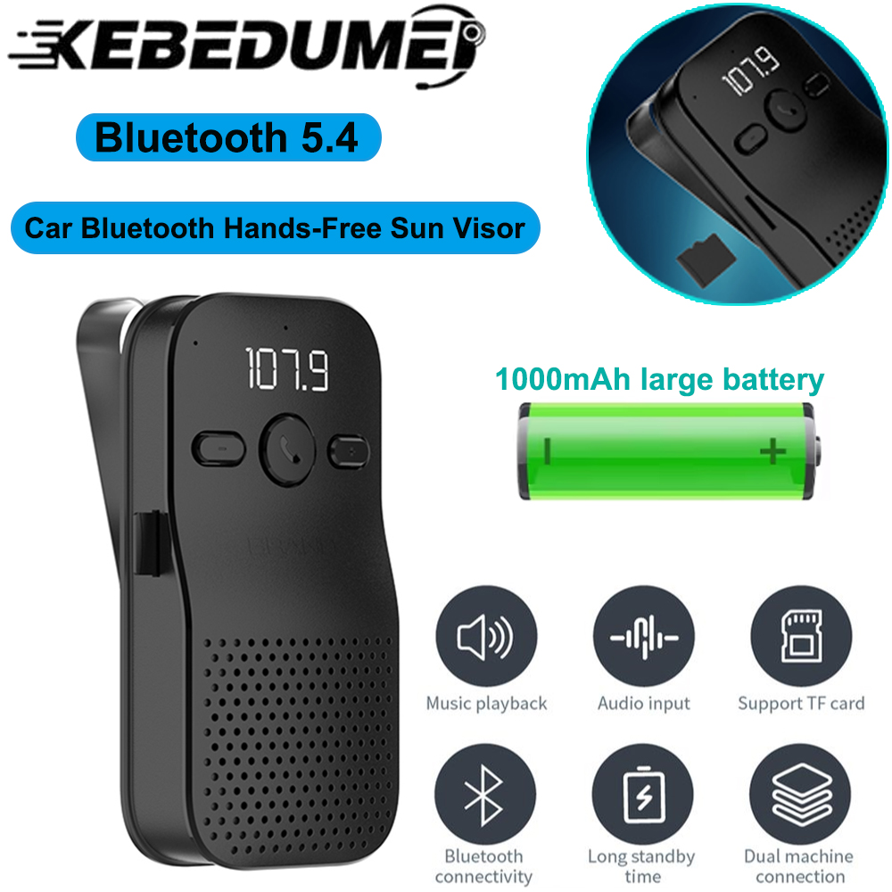 Audio Music Player Pc - Bluetooth 5.4 Handsfree Araç Kiti Hoparlör