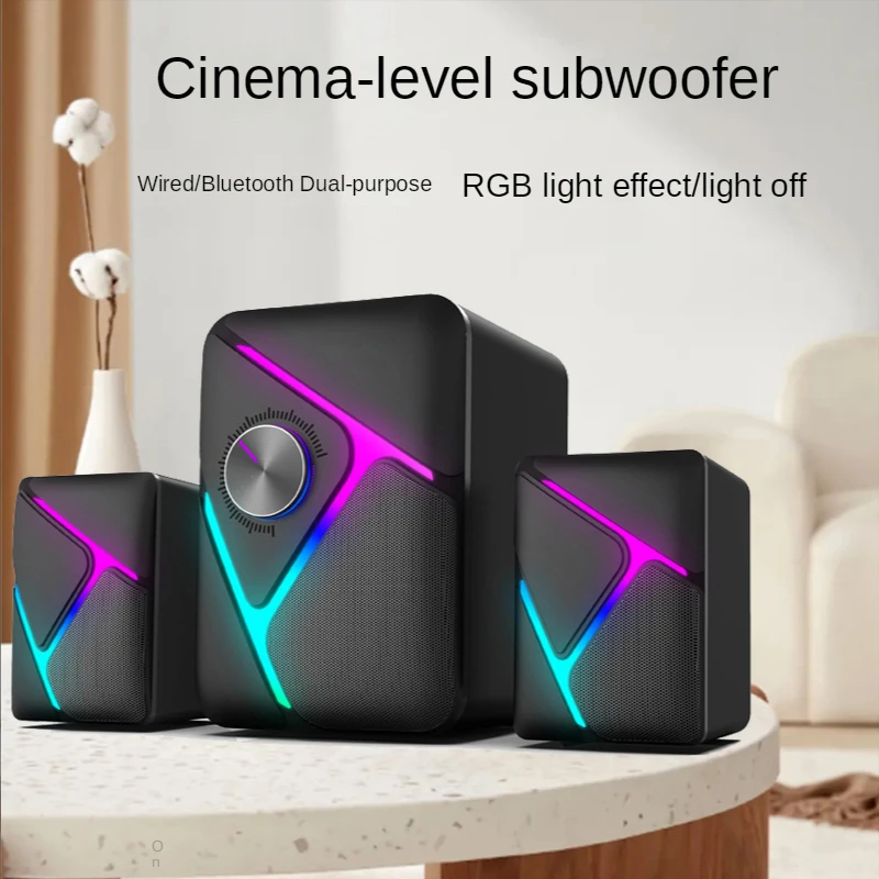 Audio Music Spotify - Bilgisayar Ses 2.1 Subwoofer Esports Oyun