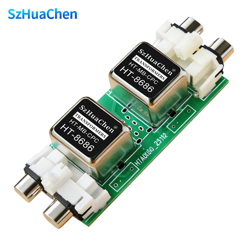 Audio Music Isolator - Taşınabilir 2 Kanal RCA Topraklama Döngü