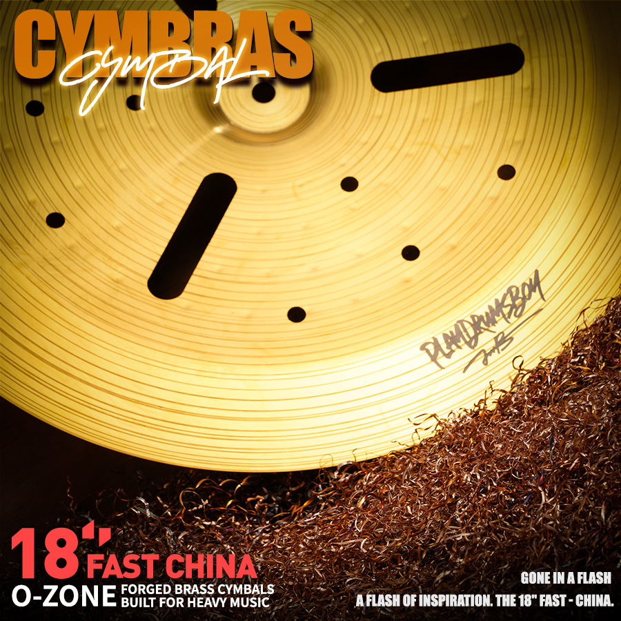 Cymbal Hi Hat - PD Mc100 Bronz Zil Seti 14