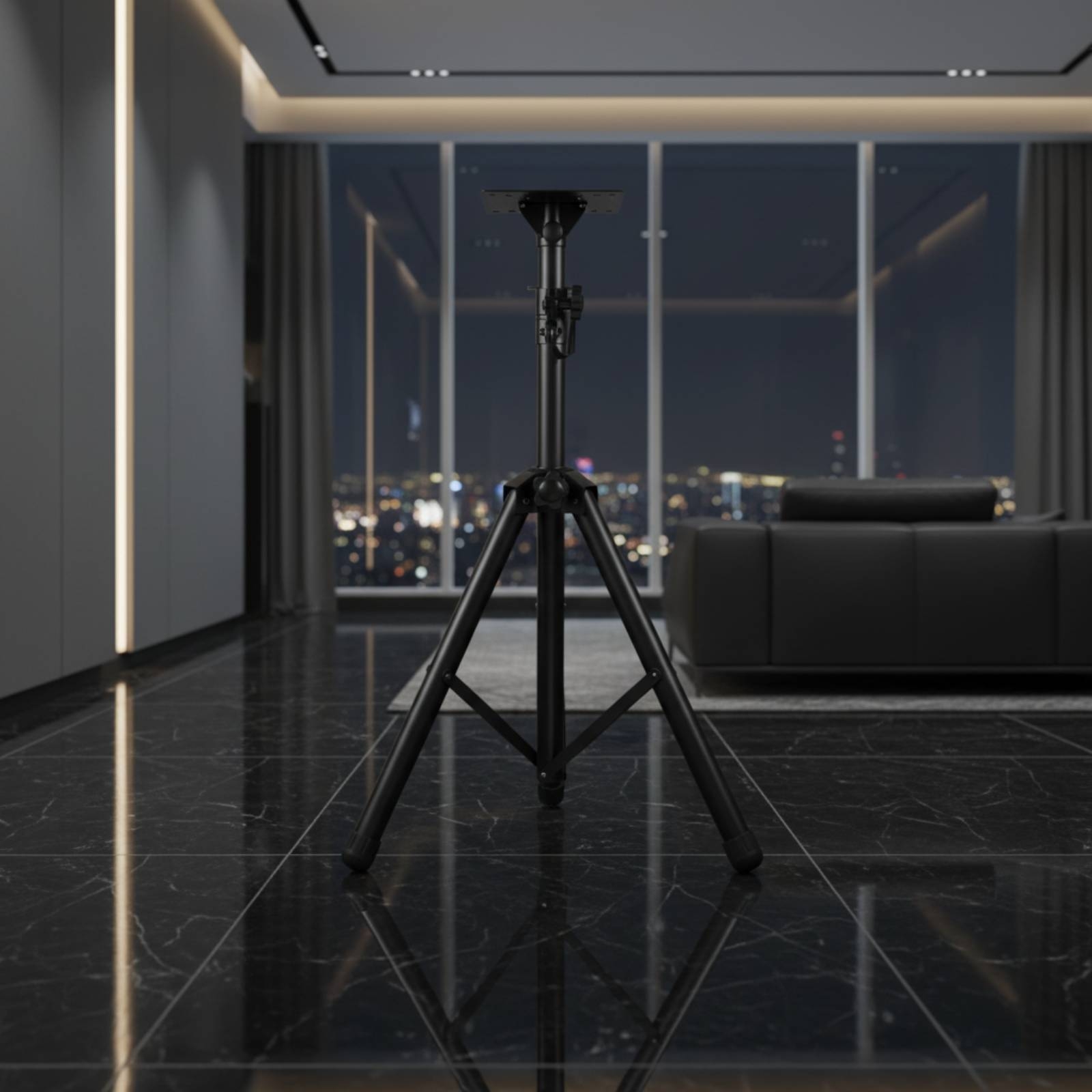 Speaker Stand Tripod - Tripod Hoparlör Standı Kilitleme Düğmeli Yüksekliği
