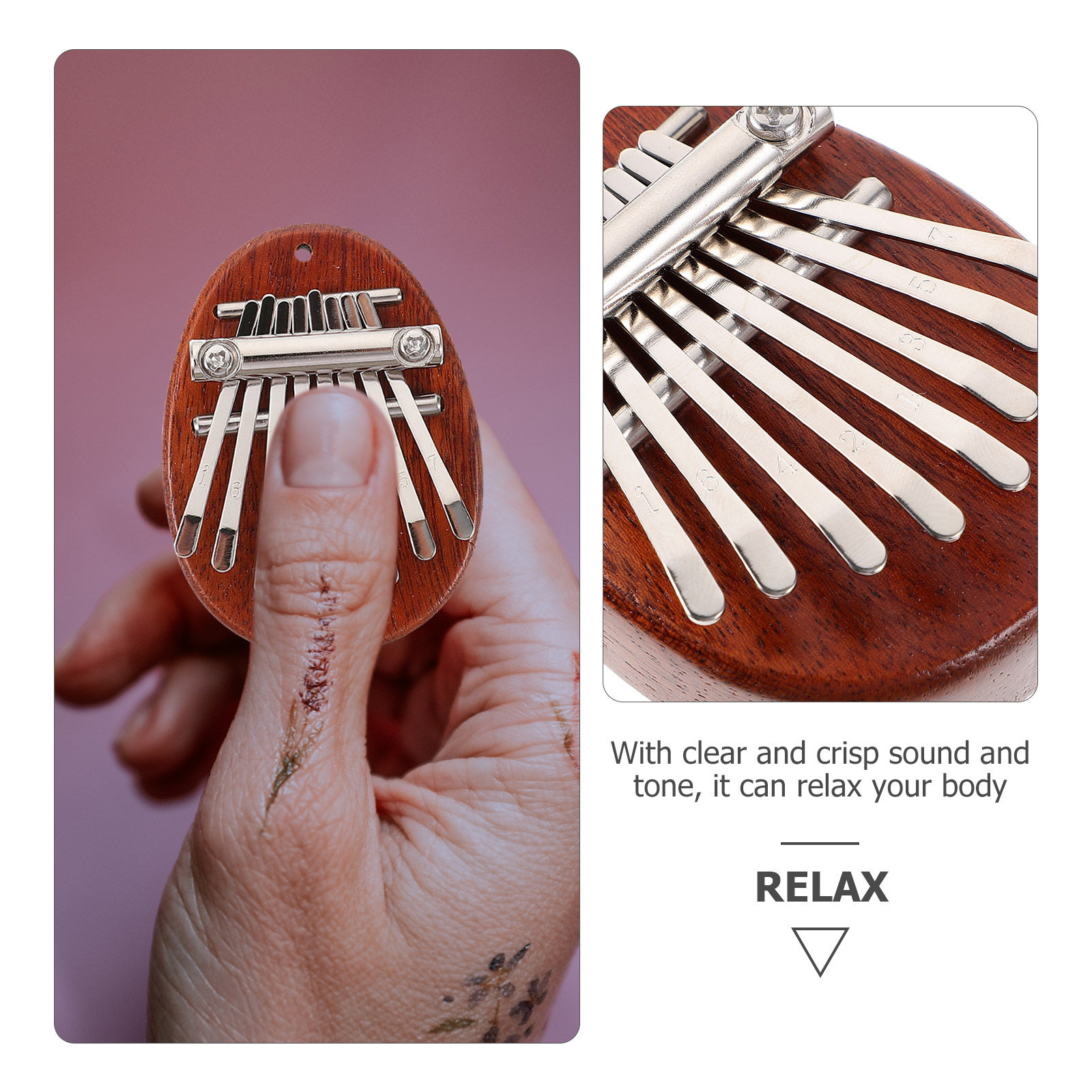 1 takım Kalimba Başparmak Piya - Kalimba Thumb Piano incelemesi ve fiyatı