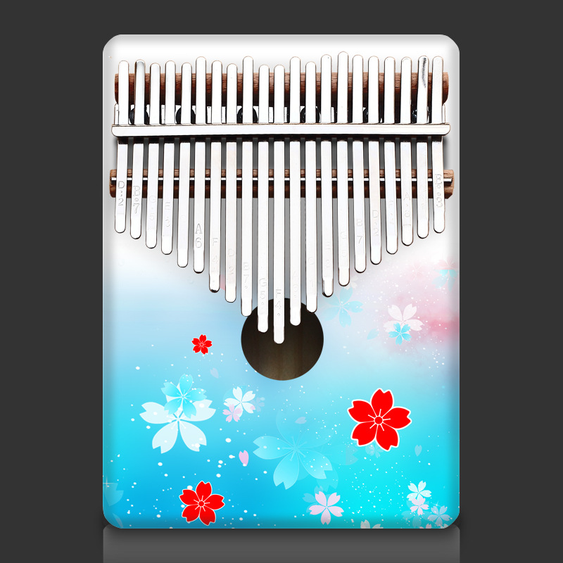 Renkli 21 anahtar Kalimba çocu - Kalimba Thumb Piano incelemesi ve fiyatı