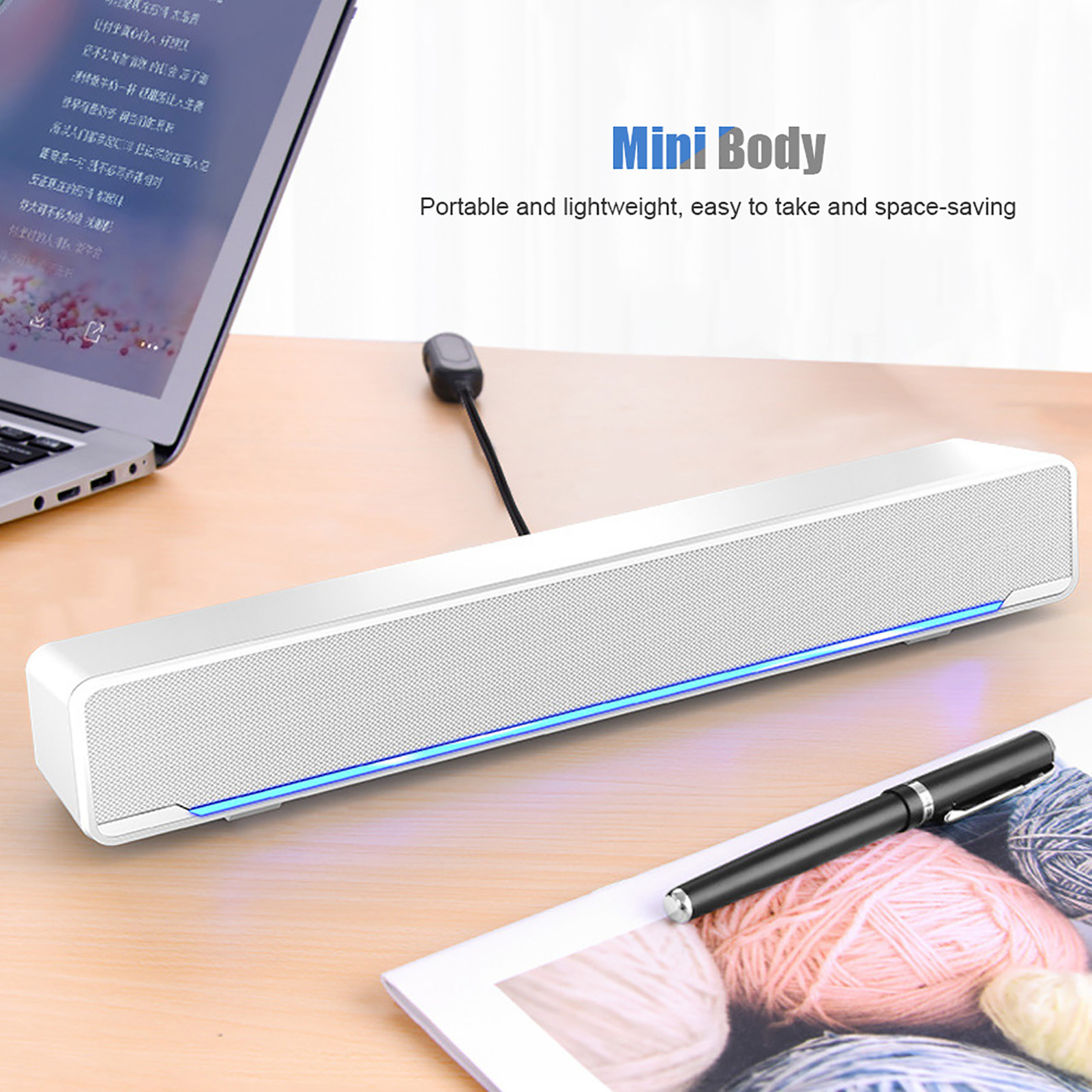 Taşınabilir Soundbar USB Kablo - Audio Music Player Pc incelemesi ve fiyatı