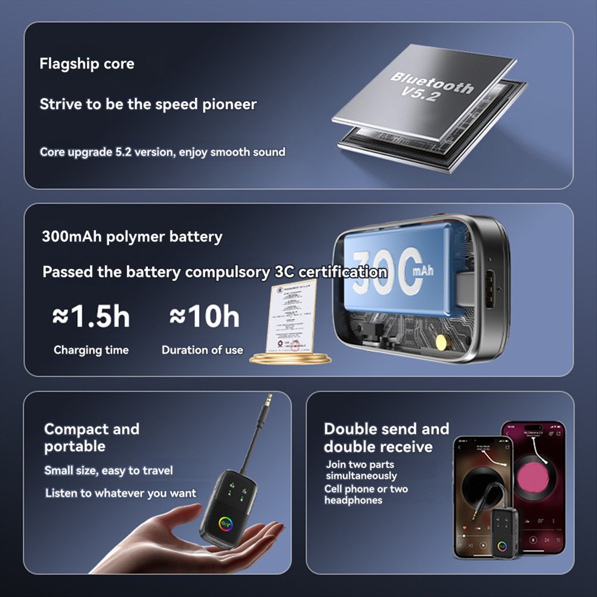 İnce HIFI Bluetooth 5.2 Ses Ad - Audio Music Player Pc incelemesi ve fiyatı