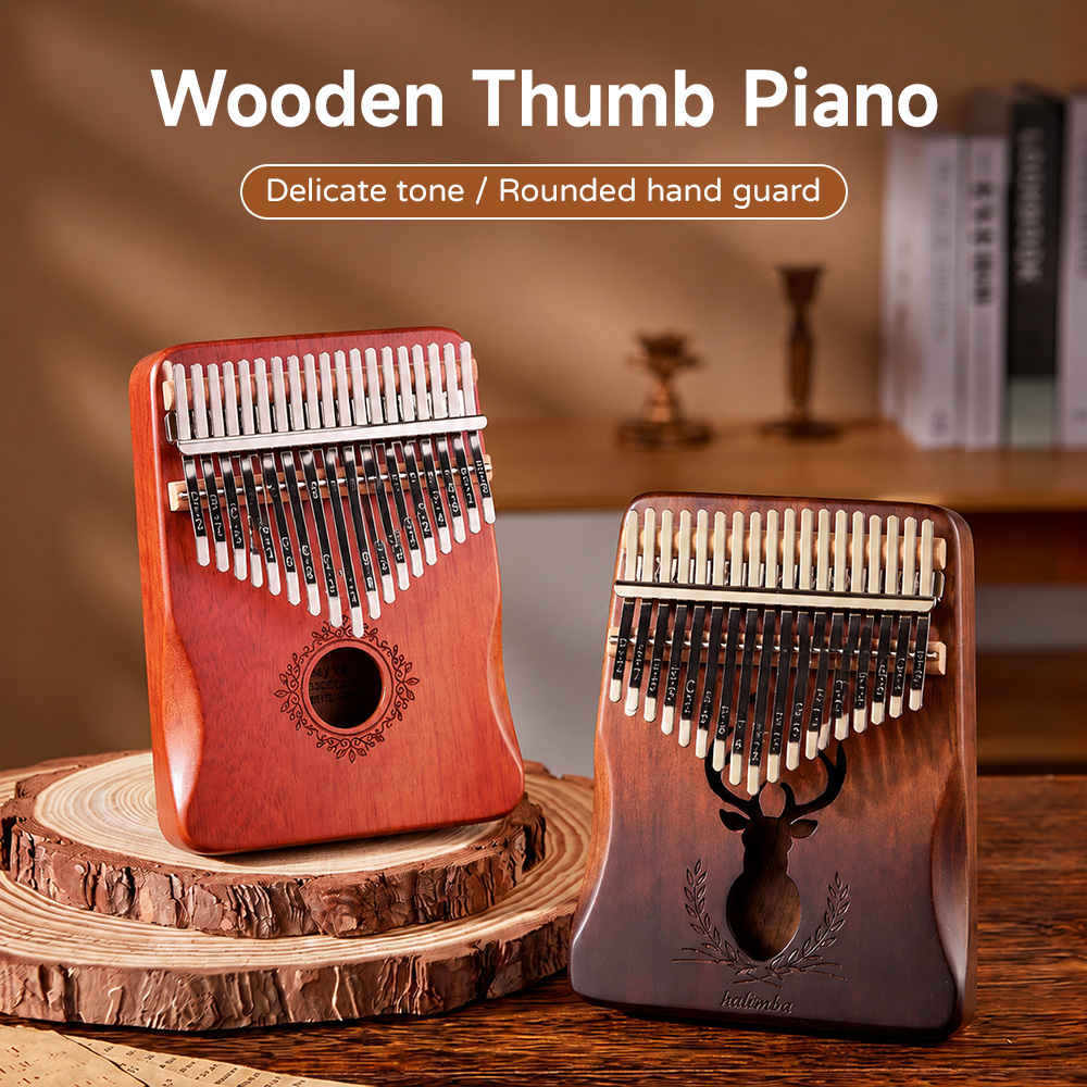 21 Tuşlu Maun Kalimba 17 Tuşlu - Kalimba Thumb Piano incelemesi ve fiyatı