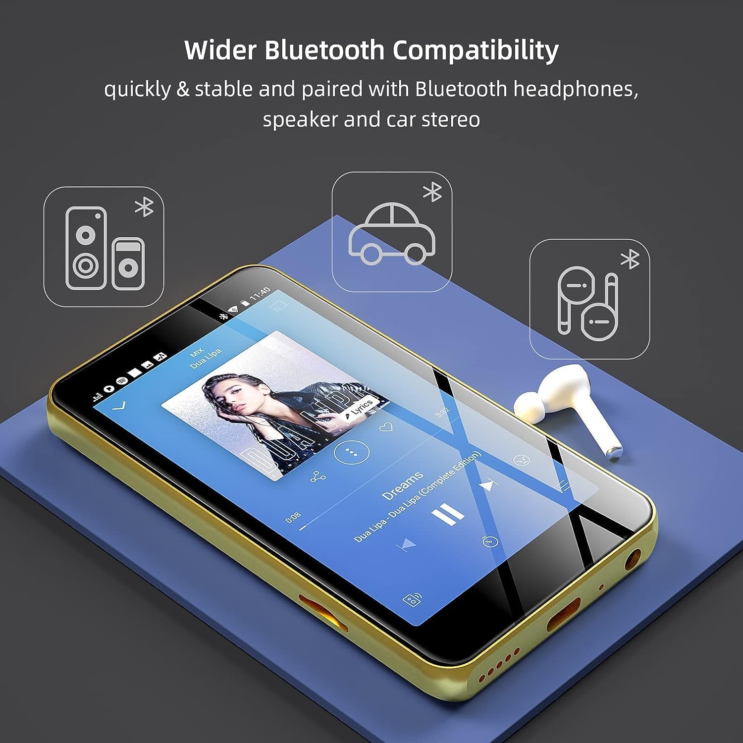 MP4/MP3 Çalar Bluetooth Hoparl - Audio Music Spotify incelemesi ve fiyatı