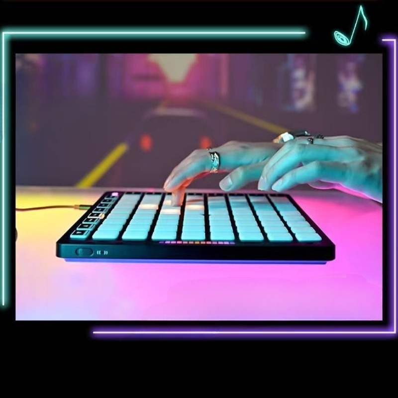 64 Tuşlu MIDI Perküsyon Pad Ko - Midi Controller Pad incelemesi ve fiyatı