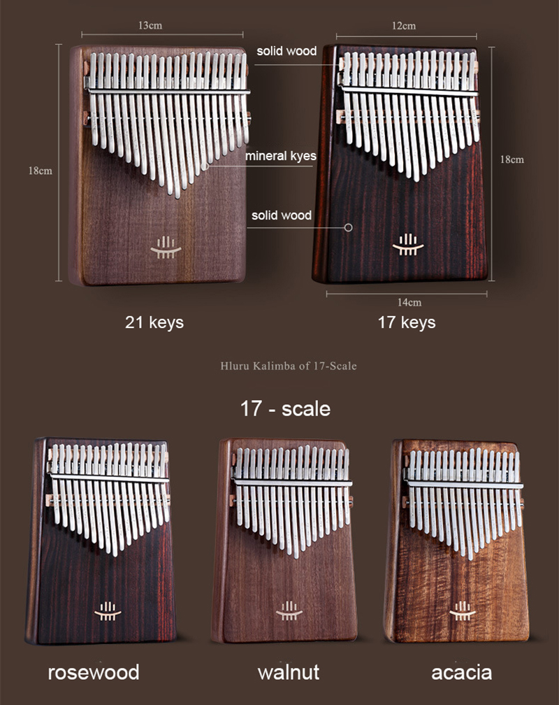 Hluru Kalimba delik 21 tuşları - Kalimba Thumb Piano incelemesi ve fiyatı