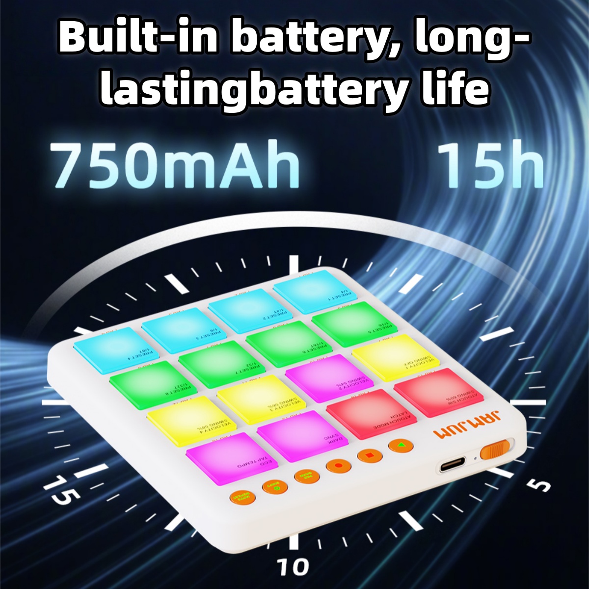 JAMJUM JP-MINI Kablosuz MIDI P - Midi Controller Pad incelemesi ve fiyatı
