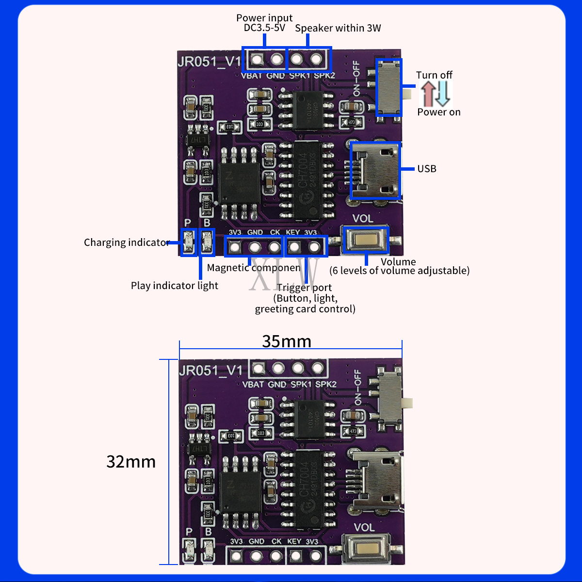 Müzik ses modülü USB indir dah - Audio Music For Download incelemesi ve fiyatı