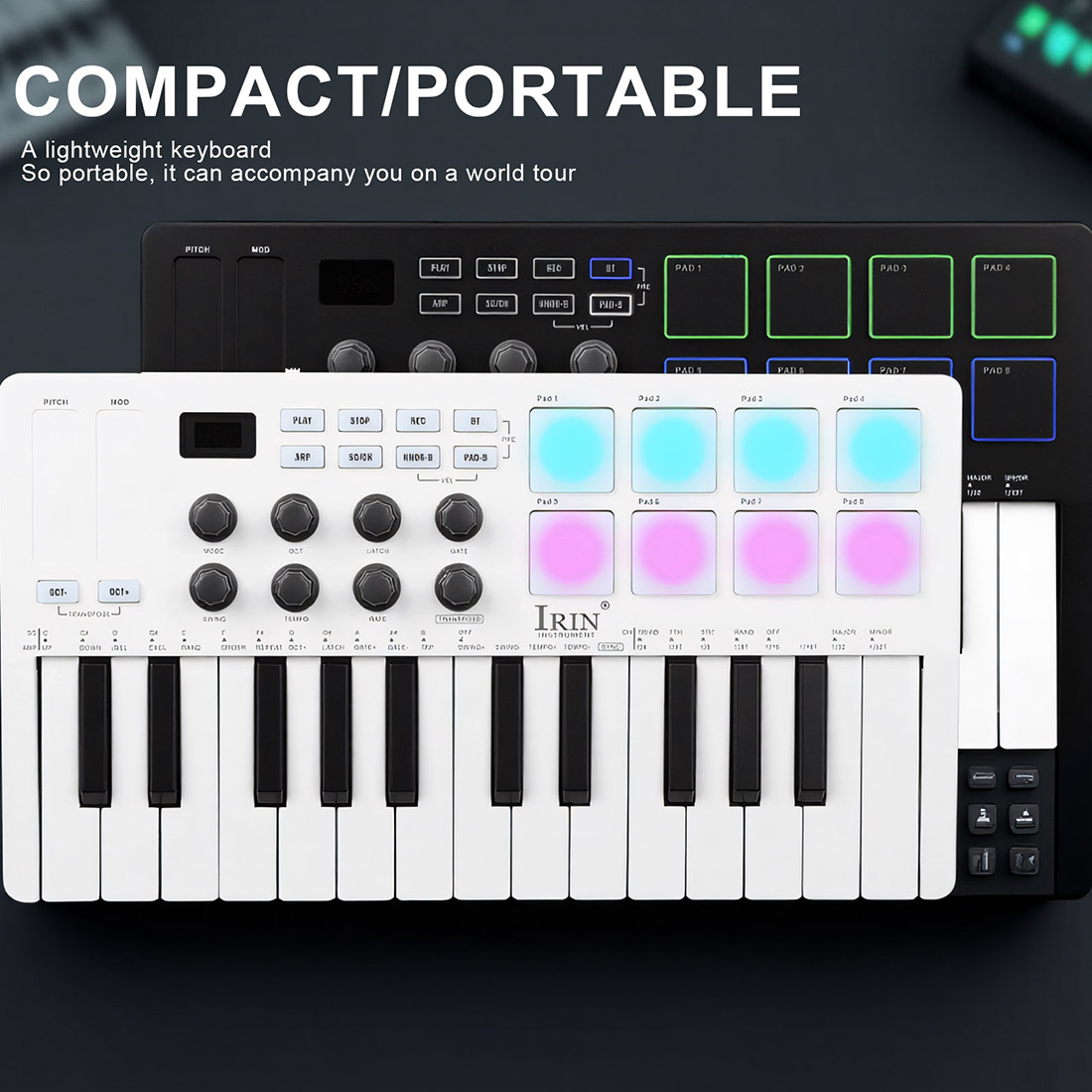 SMK-25 Taşınabilir Klavye MIDI - Midi Controller Pad incelemesi ve fiyatı