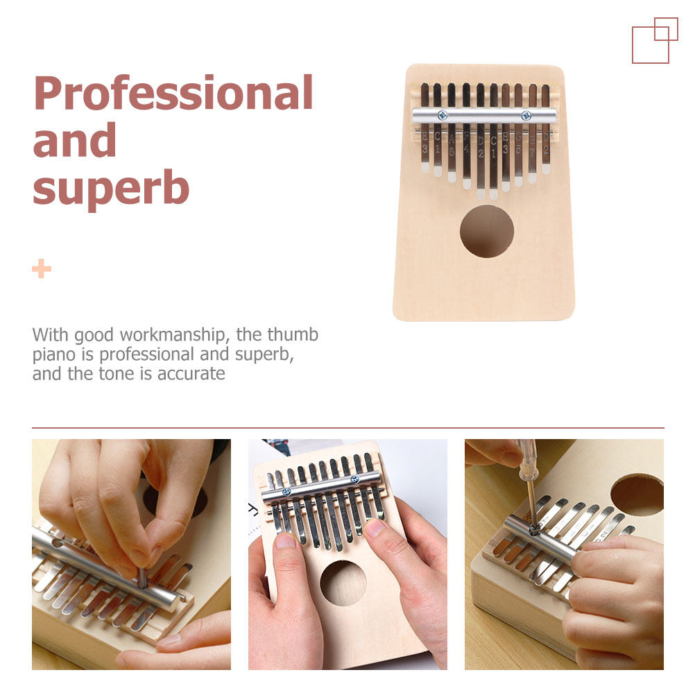 1 Set Başparmak Piyano Taşınab - Kalimba Thumb Piano incelemesi ve fiyatı