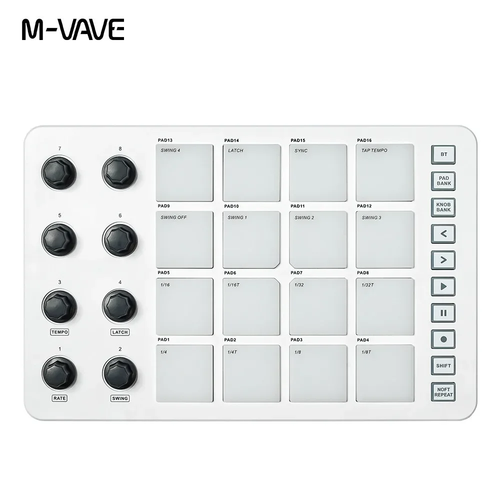 M-VAVE SMC-PAD lansmanı Pad US - Midi Controller Pad incelemesi ve fiyatı