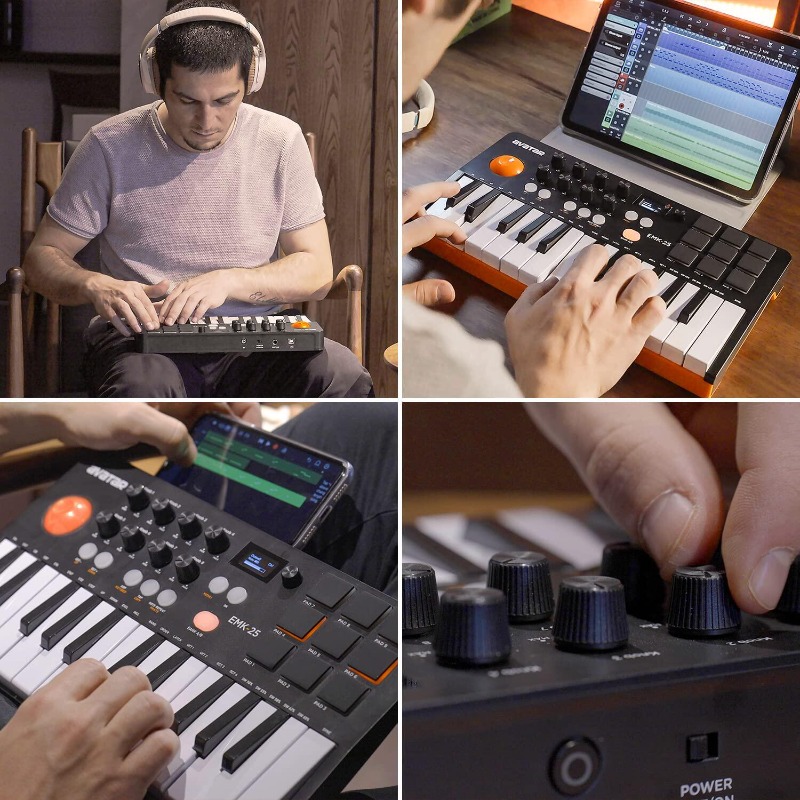 Av Atar EMK-25 Müzik Aranjör M - Midi Controller Pad incelemesi ve fiyatı