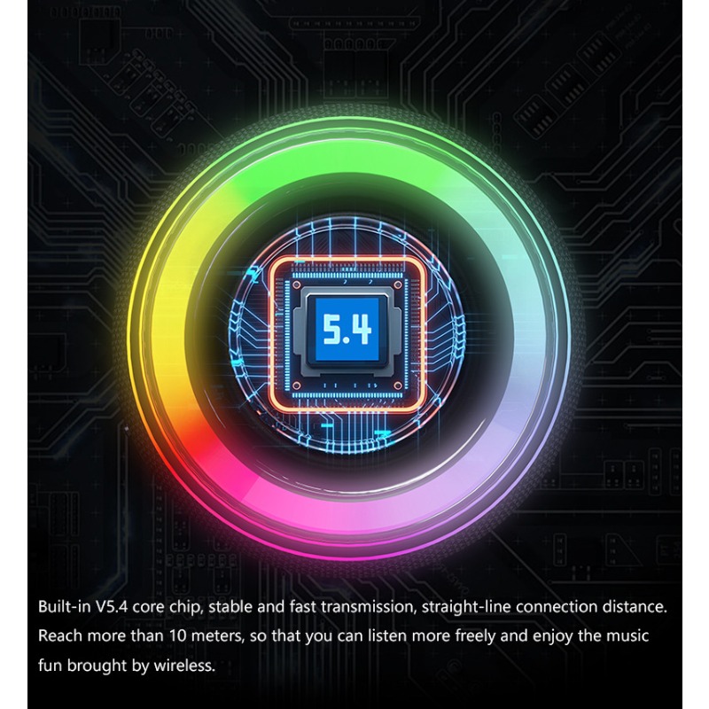 RGB Işıklı Kumaş TWS Stereo Su - Audio Music Spotify incelemesi ve fiyatı