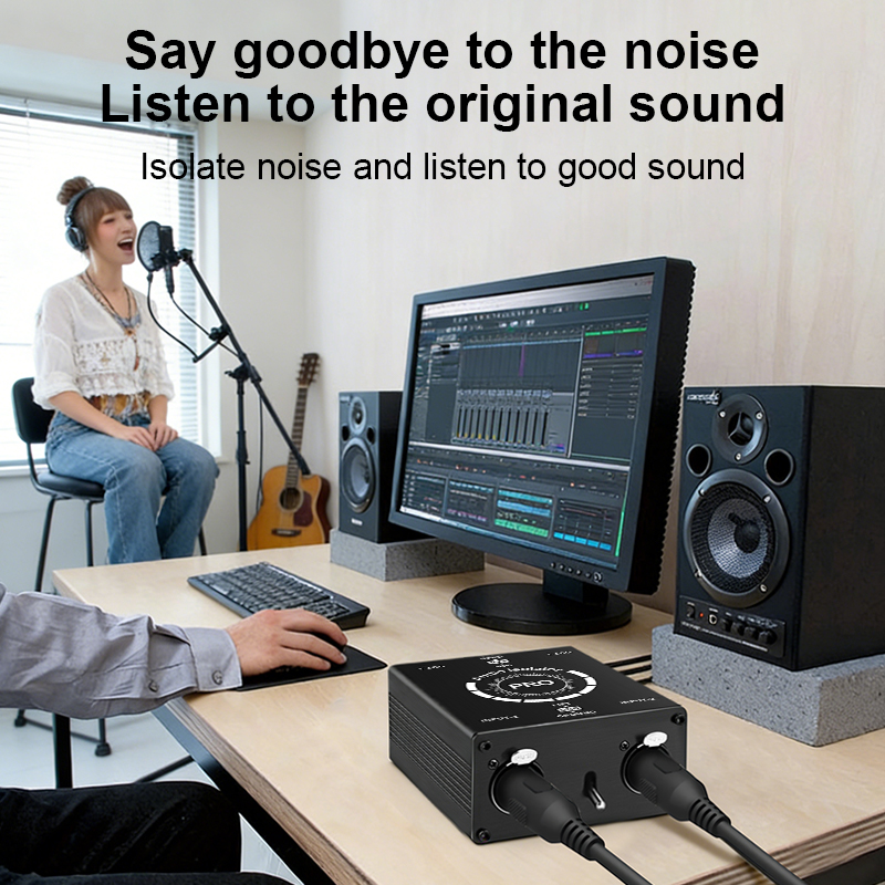 Profesyonel 6.5mm XLR 2 Kanall - Audio Music Isolator incelemesi ve fiyatı