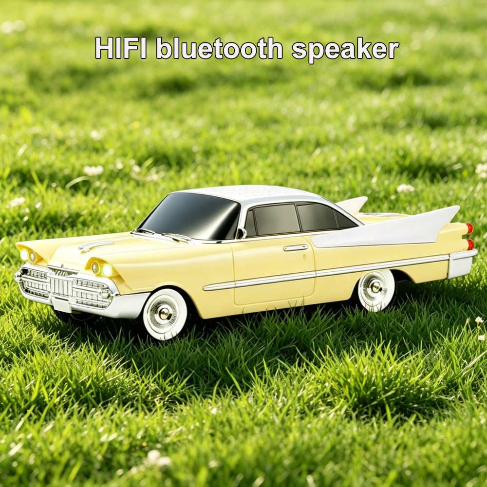Retro Klasik Araba Modeli Blue - Audio Music Spotify incelemesi ve fiyatı