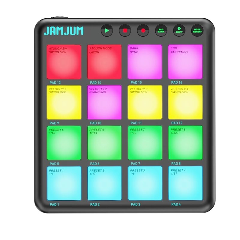 【SEYAHAT İÇİN GEREKLİ】JAMJUM M - Midi Controller Pad incelemesi ve fiyatı