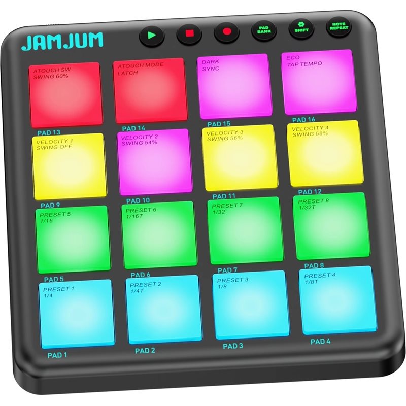 【SEYAHAT İÇİN GEREKLİ】JAMJUM M - Midi Controller Pad incelemesi ve fiyatı