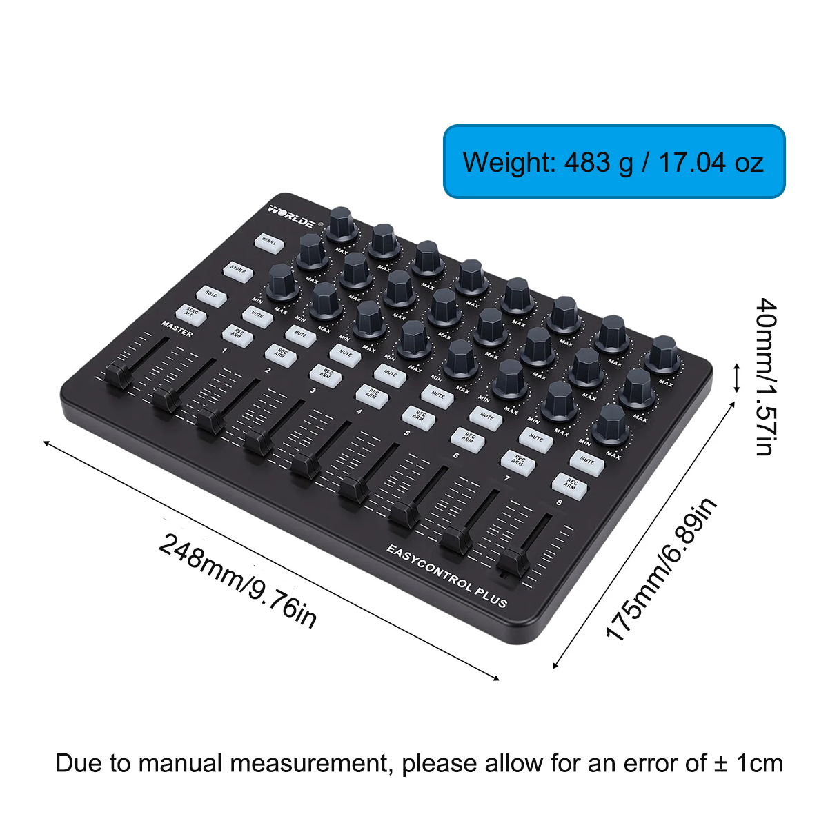 Worlde Easycontrol Plus Taşına - Midi Controller Pad incelemesi ve fiyatı