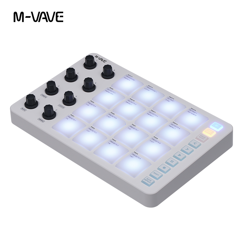 M-VAVE Kablosuz Midi Pad Kontr - Midi Controller Pad incelemesi ve fiyatı