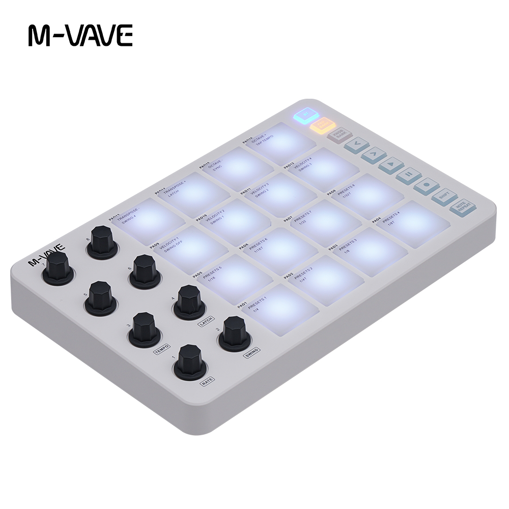 M-VAVE Kablosuz Midi Pad Kontr - Midi Controller Pad incelemesi ve fiyatı