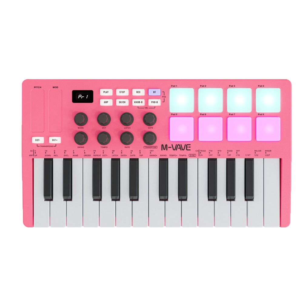 M-VAVE MIDI 25 Tuşlu USB MIDI  - Midi Controller Pad incelemesi ve fiyatı