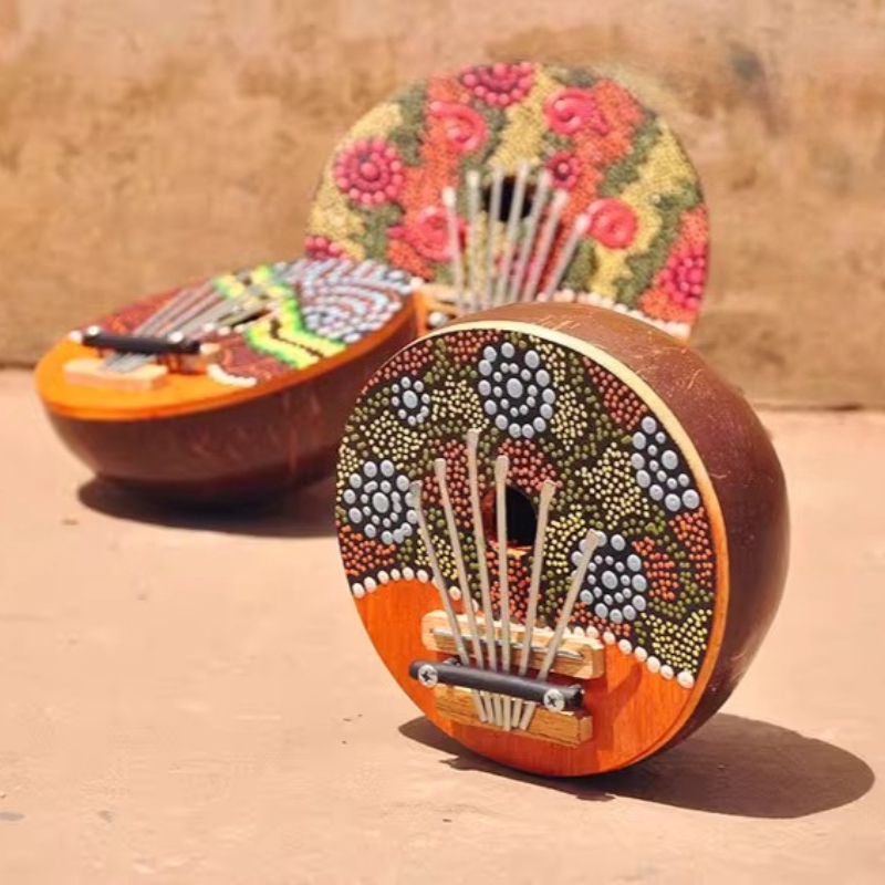 Hindistan Cevizi Kabuğu Kalimb - Kalimba Thumb Piano incelemesi ve fiyatı