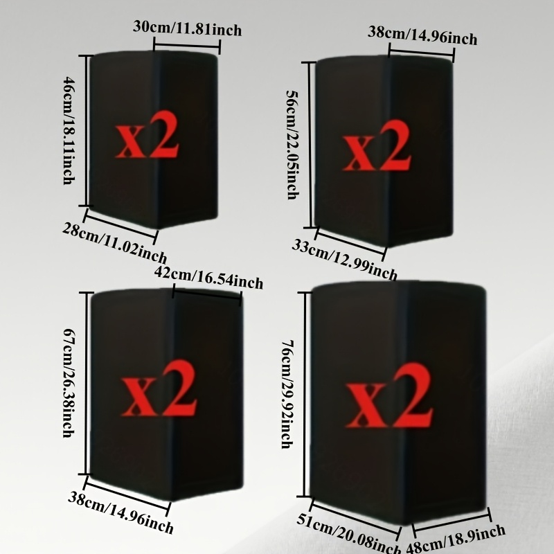 2 adet siyah Oxford kumaş hopa - Audio Music Only incelemesi ve fiyatı