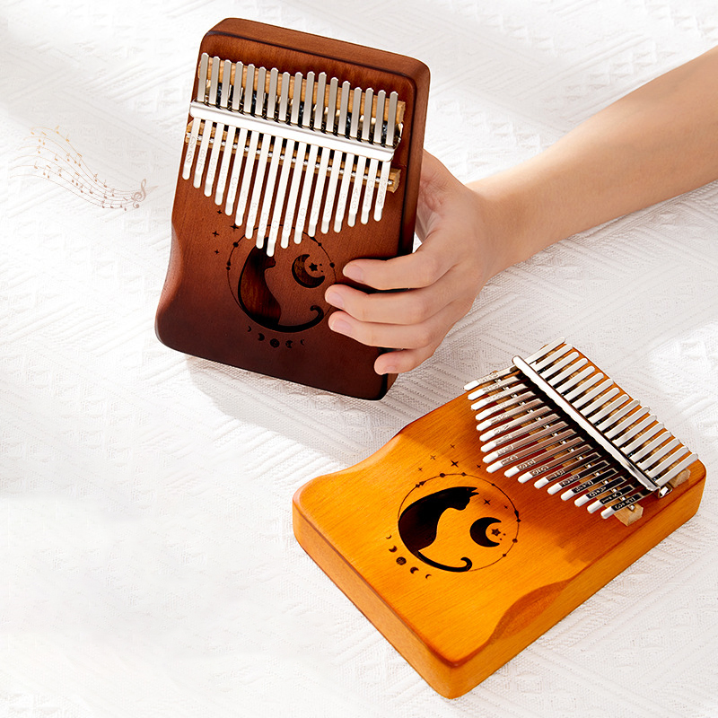 17 Tuşları Kalimba Degrade Ren - Kalimba Thumb Piano incelemesi ve fiyatı