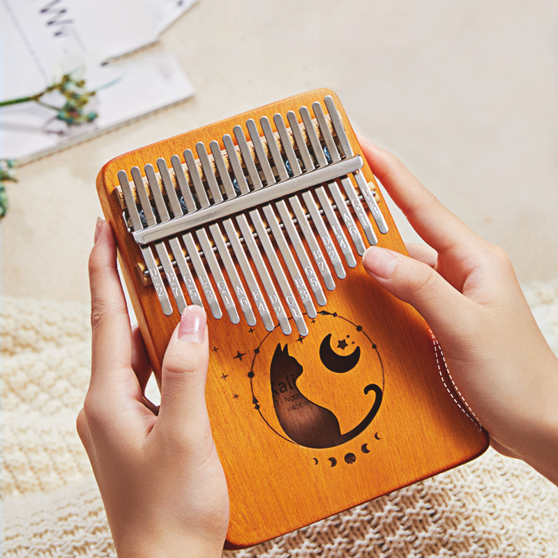 17 Tuşları Kalimba Degrade Ren - Kalimba Thumb Piano incelemesi ve fiyatı