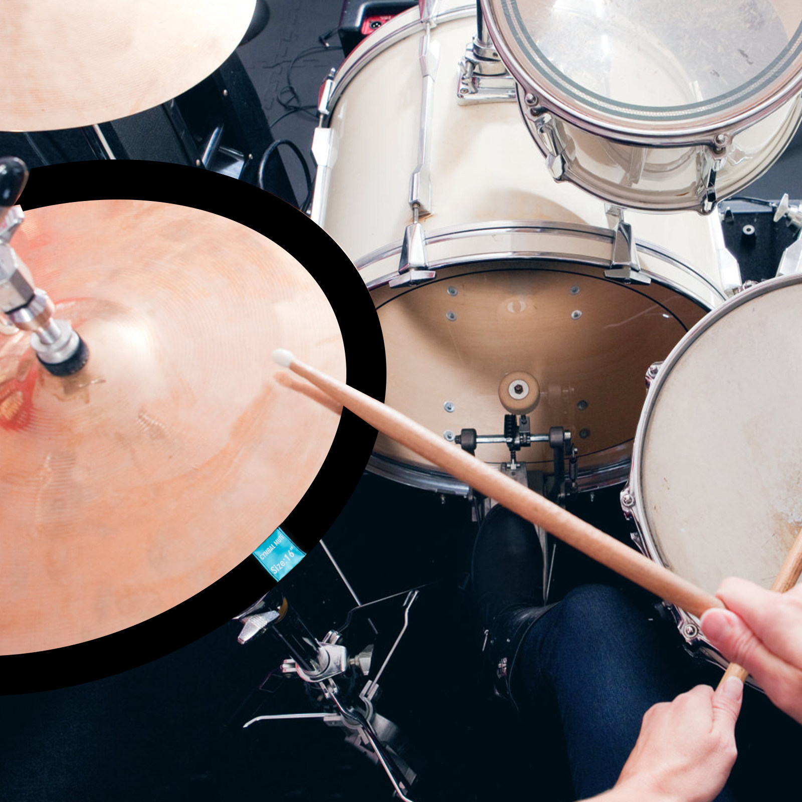 4 adet zil sessiz daireler pro - Cymbal Hi Hat incelemesi ve fiyatı