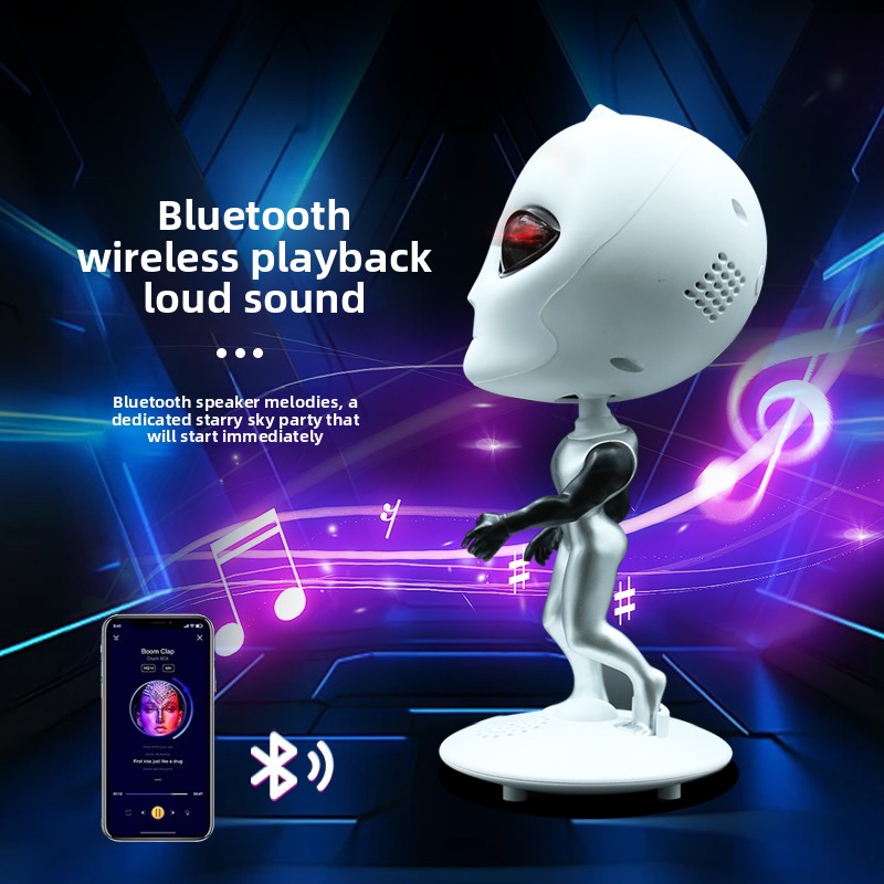 Bluetooth Hoparlörlü Uzaylı Ga - Audio Music Spotify incelemesi ve fiyatı
