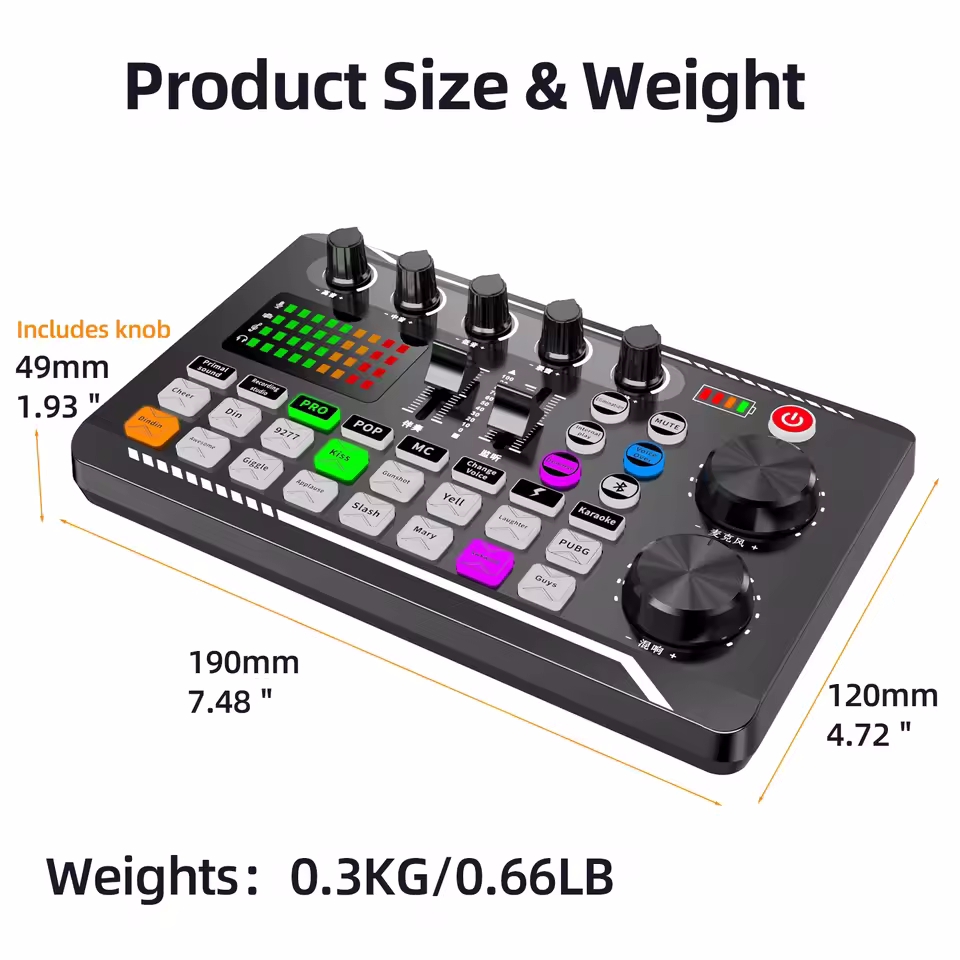 Profesyonel Mikrofon Mikrofon  - Audio Music Voice Changer incelemesi ve fiyatı